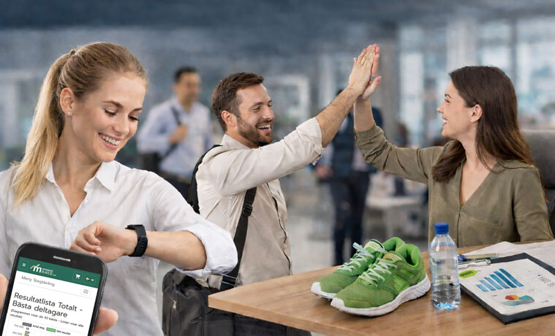 Stegtävling på jobbet